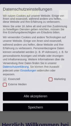 Vorschau der mobilen Webseite www.mfs.de, Mfs medizinische fahrdienst- & servicegesellschaft mbH
