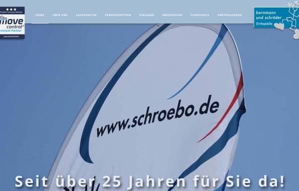 Vorschau von www.schroebo.de, Orthopädietechnik Bornemann und Schröder
