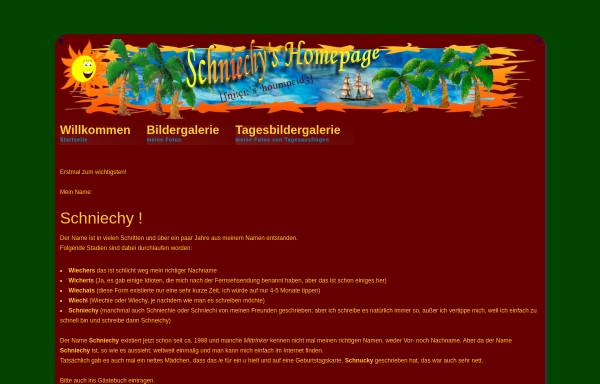 Vorschau von www.schniechy.de, Schniechy's Homepage