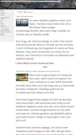 Vorschau der mobilen Webseite www.teamdochnoch.de, Terra - Radseiten von Teamdochnoch