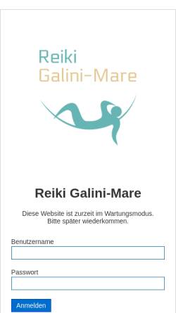 Vorschau der mobilen Webseite www.galini-mare.de, Hotel Galini Mare, Agia Galini