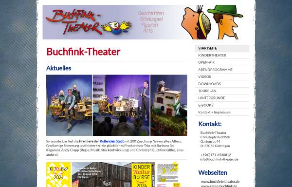 Buchfink-Theater - Clapp & Buchfink