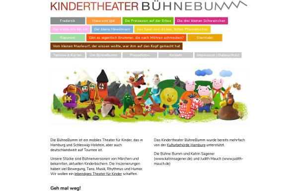Vorschau von www.buehnebumm.de, Hamburg, Bühne Bumm