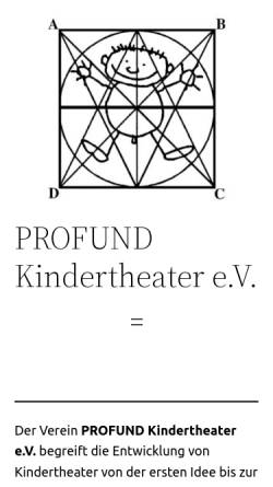 Vorschau der mobilen Webseite www.profund-kindertheater.de, Hamburg, Profund Kindertheater e.V.