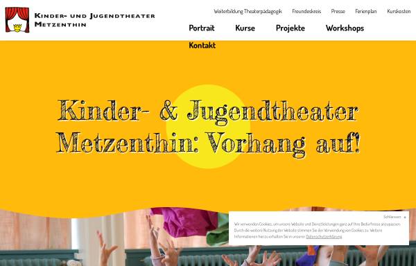 Vorschau von www.metzenthin.ch, Kinder- und Jugendtheater Metzenthin