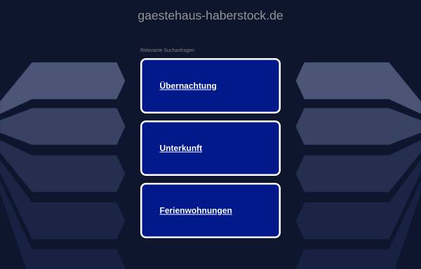 Vorschau von www.gaestehaus-haberstock.de, Gästehaus Haberstock, Riezlern