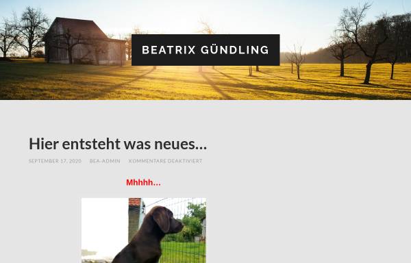 Vorschau von www.beatrix-guendling.de, Beatrix Gündling