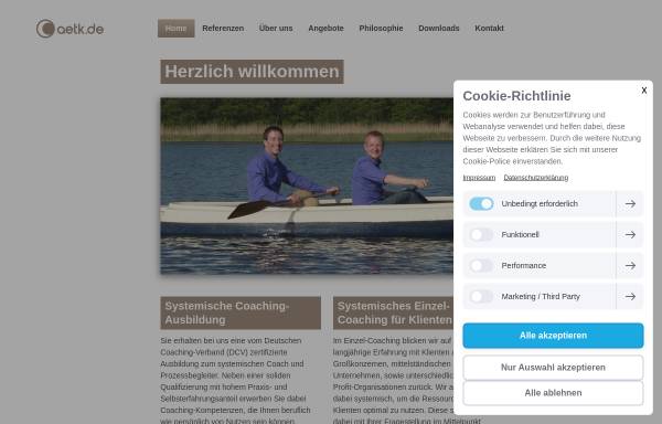 Vorschau von www.coaching-aetk.de, Dr.Alexander et Kreutzer