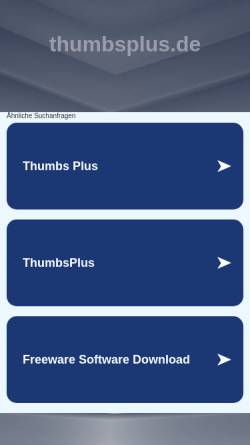 Vorschau der mobilen Webseite www.thumbsplus.de, ThumbsPlus