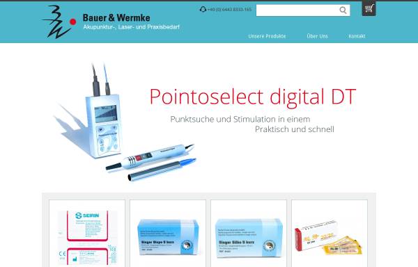Vorschau von www.akupunkturbedarf.de, Bauer & Wermke