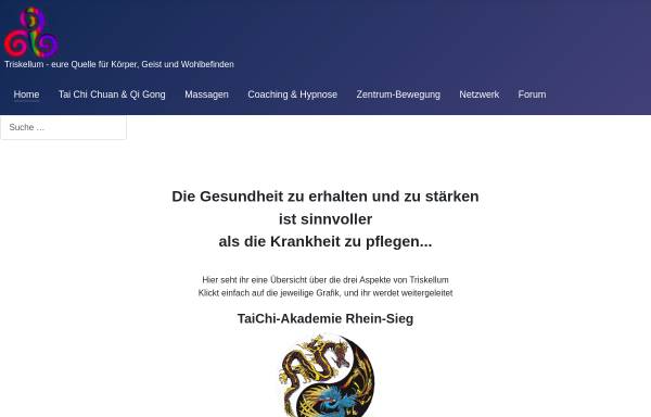 Vorschau von www.iptaichi.de, TaiChi-Akademie Rhein-Sieg