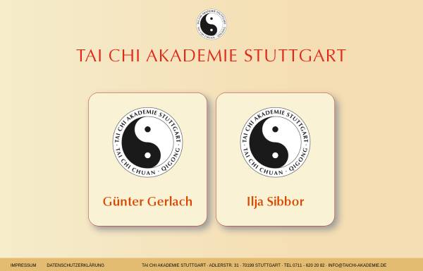 Vorschau von www.taichi-akademie.de, Tai Chi Akademie Stuttgart GbR
