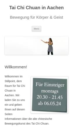 Vorschau der mobilen Webseite www.taichi-aachen.de, JDIATCC - Holger Greinus