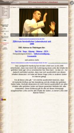 Vorschau der mobilen Webseite www.taiji-zen-trum.de, Zentrum fernöstlicher Lebenskunst, René Schilling