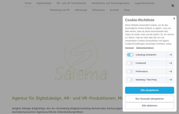 Vorschau von www.salema.ch, Salema GmbH