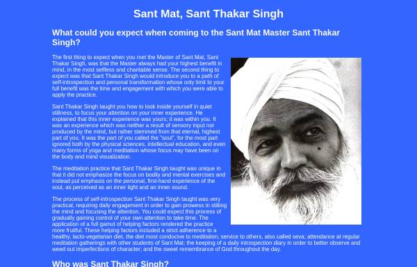 Sant Thakar Singh.