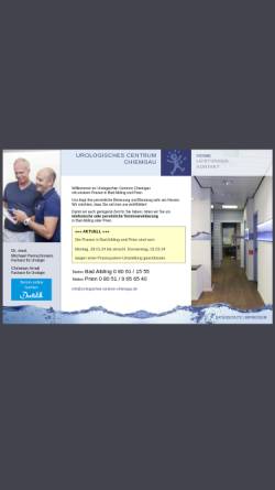 Vorschau der mobilen Webseite www.urologisches-centrum-chiemgau.de, Dr.med. Ulrich Wünsche und Dr.med. Michael Herrschmann
