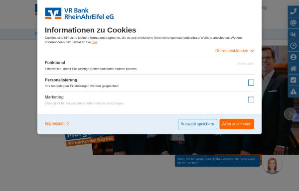 Vorschau von www.koblenzer-volksbank.de, Die Koblenzer Volksbank eG