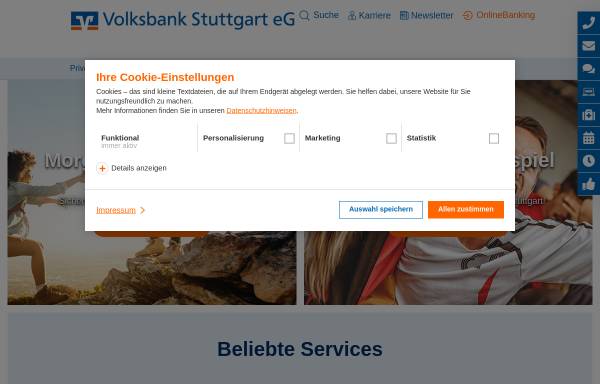 Vorschau von www.stuttgarter-volksbank.de, Stuttgarter Volksbank AG