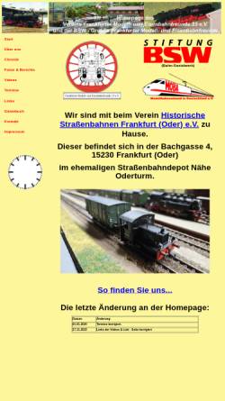 Vorschau der mobilen Webseite www.modellbahn-frankfurt-oder.de, Frankfurter Modell -und Eisenbahnfreunde 55 e.V.