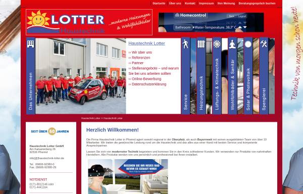 Vorschau von www.haustechnik-lotter.de, Haustechnik Lotter