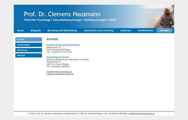 Vorschau von clemens-hausmann.at, Dr. Clemens Hausmann