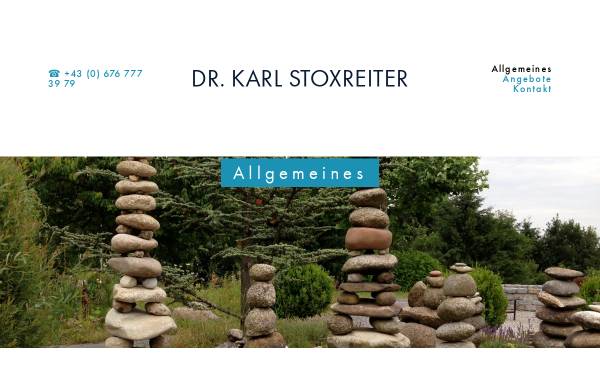 Vorschau von www.stoxreiter.at, Dr. Karl Stoxreiter
