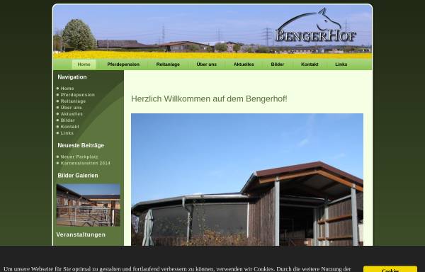 Vorschau von www.bengerhof.de, Bengerhof