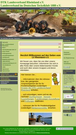 Vorschau der mobilen Webseite www.dtk-rheinland.de, DTK Landesverband Rheinland