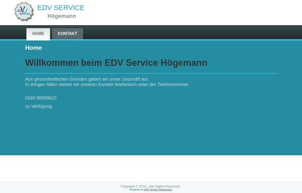 Vorschau von www.edv-hoegemann.de, EDV Service Högemann