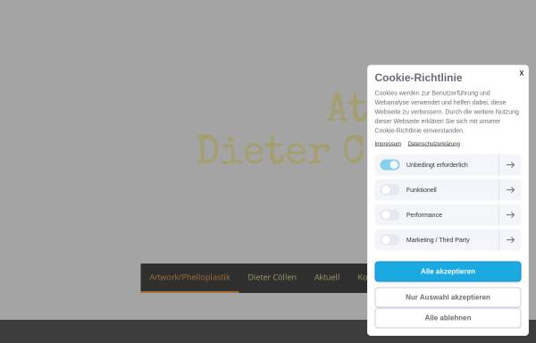 Vorschau von www.coellen-cork.de, Dieter Cöllen GmbH