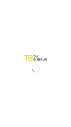 Vorschau der mobilen Webseite www.taxi-in-berlin.de, Taxi in Berlin - Das Taxi Portal für Berlin