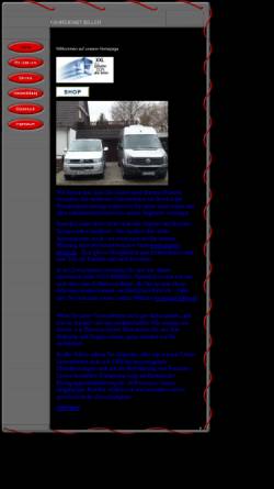 Vorschau der mobilen Webseite www.berliner-grossraumtaxi.de, Taxidienst aus Lichtenrade