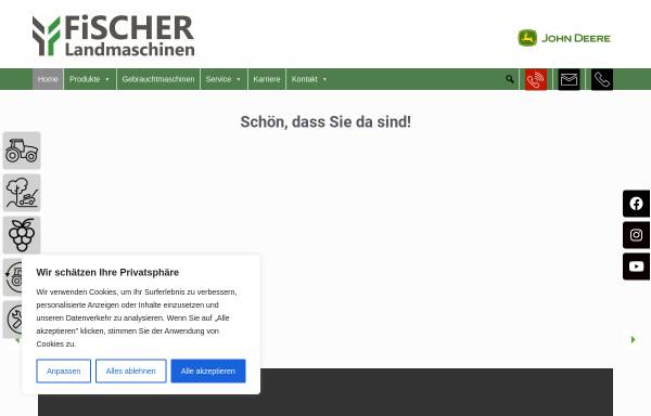 Vorschau von www.fischer-landmaschinen.de, Fischer Landmaschinen