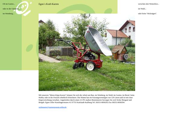 Vorschau von www.gartengeraete-giller.de, Gartengeraete-Giller