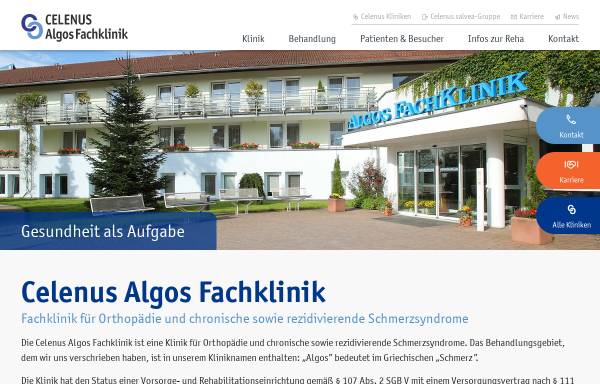 Vorschau von www.algos-fachklinik.de, ALGOS Fachklinik