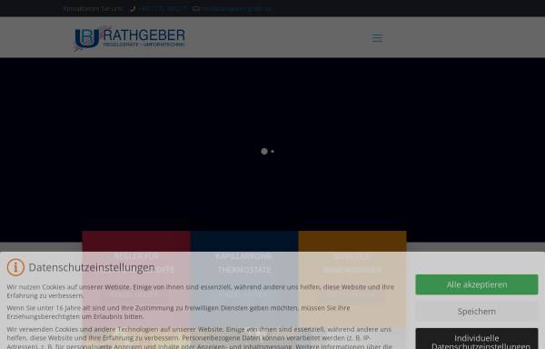 Vorschau von www.rathgeber-gmbh.de, Rathgeber GmbH