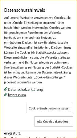 Vorschau der mobilen Webseite www.genres.de, Informationssystem Genetische Ressourcen (GENRES)