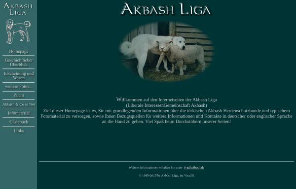 Vorschau von www.akbash.de, Akbash Liga
