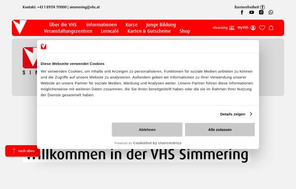 Vorschau von www.vhs.at, VHS 11 - Simmering