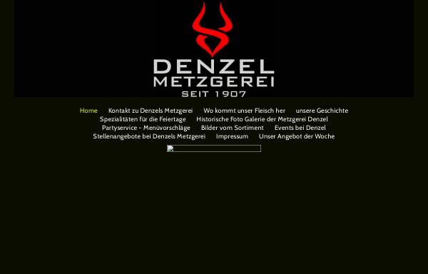 Vorschau von www.denzel-metzgerei.de, Denzels Metzgerei