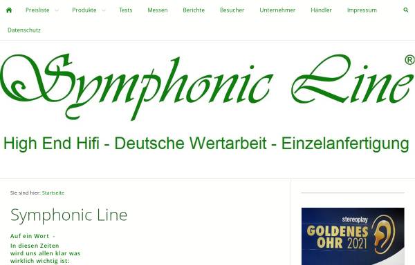 Vorschau von www.symphonic-line.de, Symphonic Line, Rolf Gemein