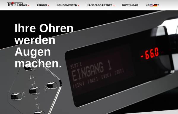 Vorschau von www.trigon-audio.de, Trigon Elektronik GmbH