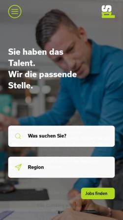 Vorschau der mobilen Webseite www.personal-sigma.ch, Personal Sigma