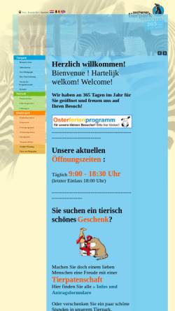 Vorschau der mobilen Webseite www.euregiozoo.de, Aachener Tierpark