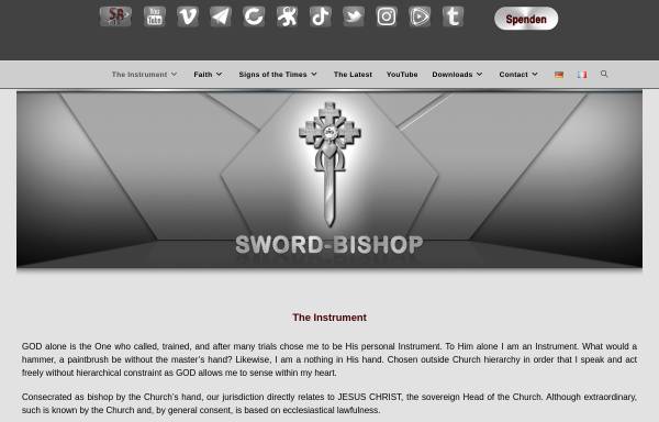 Schwert-Bischof Jesu Christi