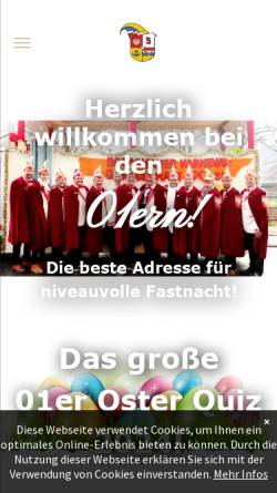Vorschau der mobilen Webseite www.bkg1901.de, Bornheimer Karnevalgesellschaft 1901er