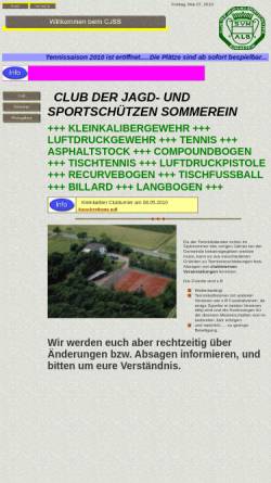 Vorschau der mobilen Webseite www.cjss.at, Club der Jagd- und Sportschützen Sommerein