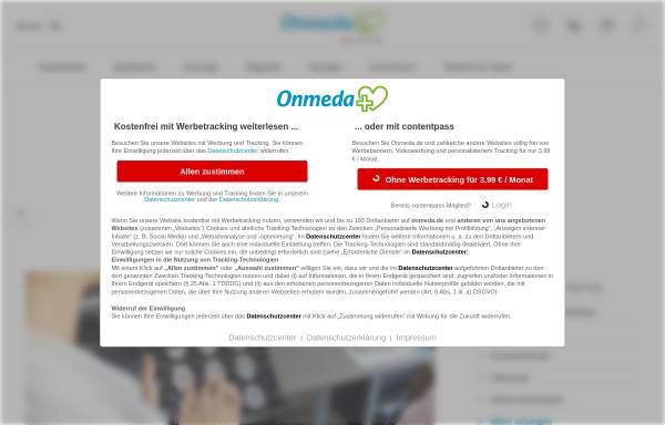 Vorschau von www.onmeda.de, Hirntumoren - Onmeda