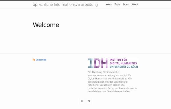 Sprachliche Informationsverarbeitung